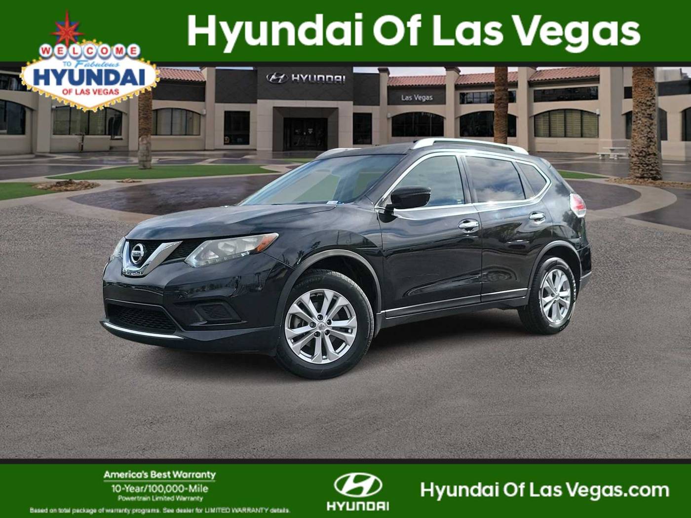 2016 Nissan Rogue SV — SUV — 104,529 mi — Las Vegas, NV