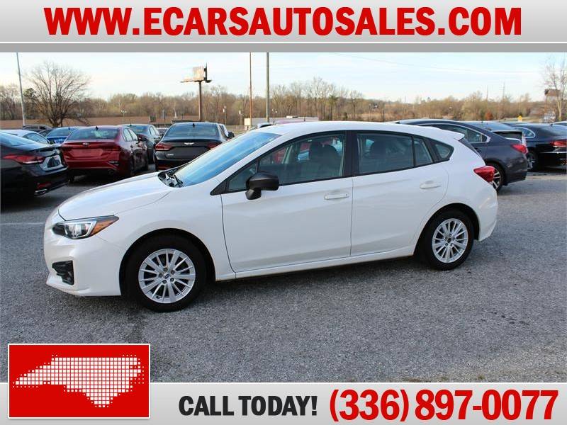 2018 Subaru Impreza 2.0i — Hatchback — 125,463 mi — Greensboro, NC