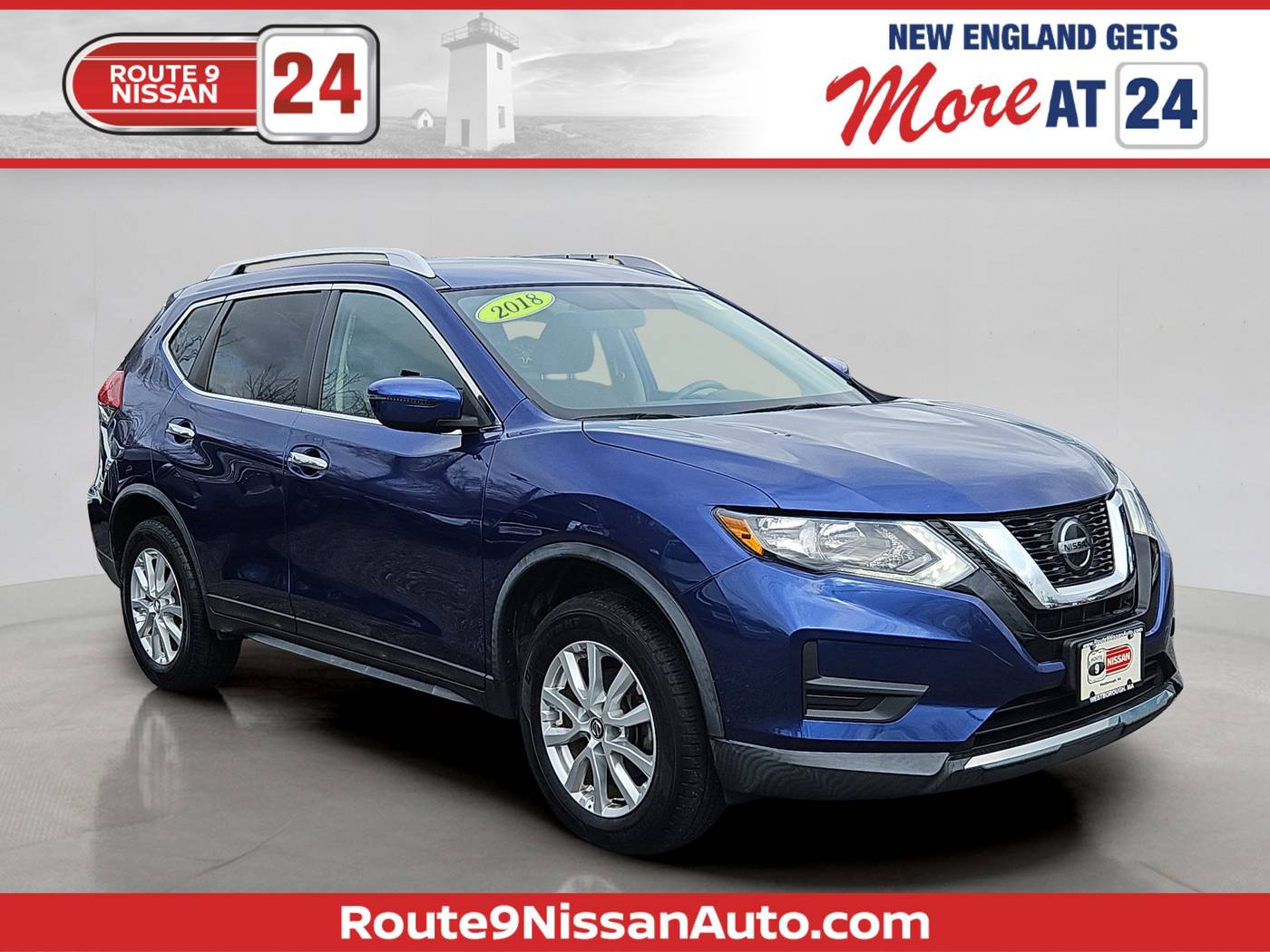 2018 Nissan Rogue SV — SUV — 33,960 mi — Westborough, MA
