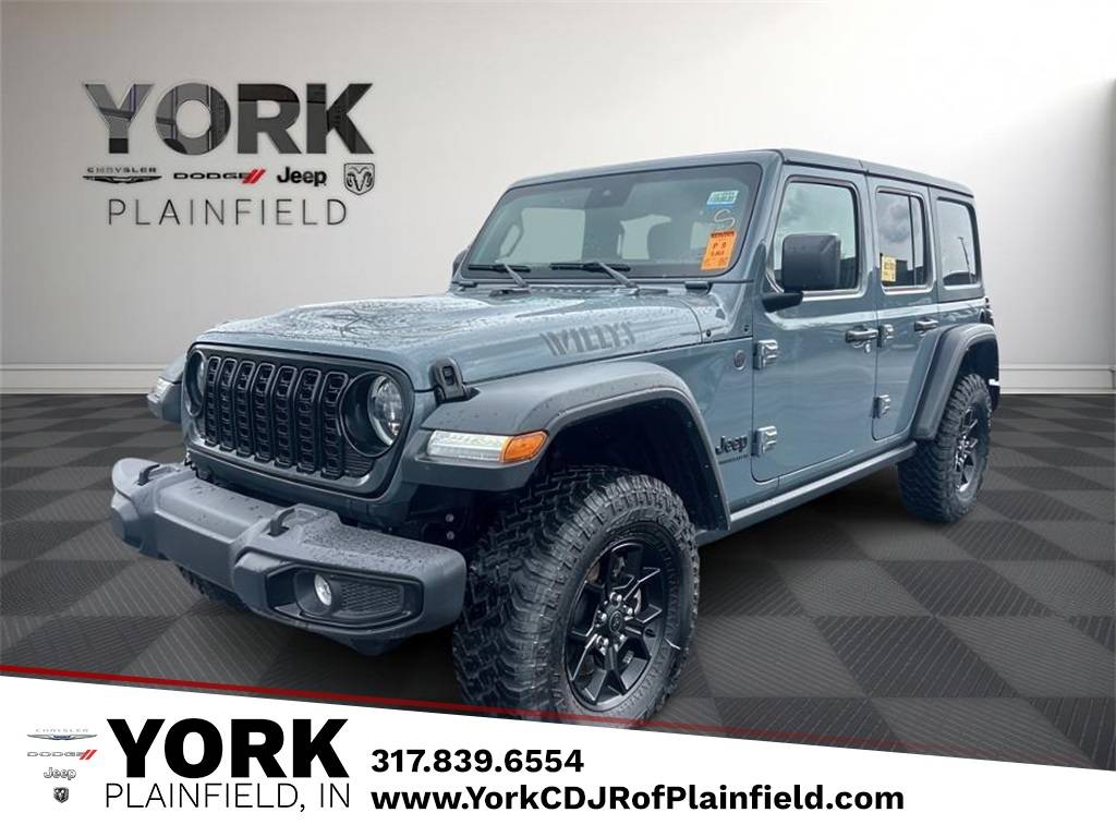 2024 Jeep Wrangler Willys — SUV — 9,864 mi — Plainfield, IN