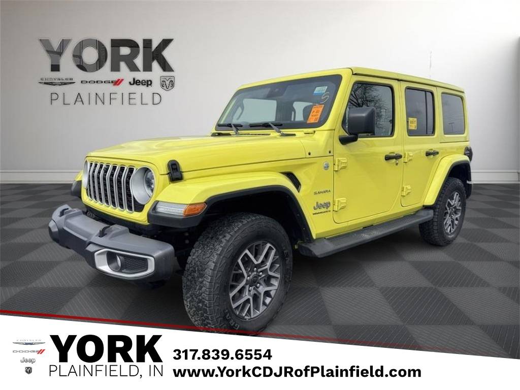 2024 Jeep Wrangler Sahara — SUV — 18,023 mi — Plainfield, IN