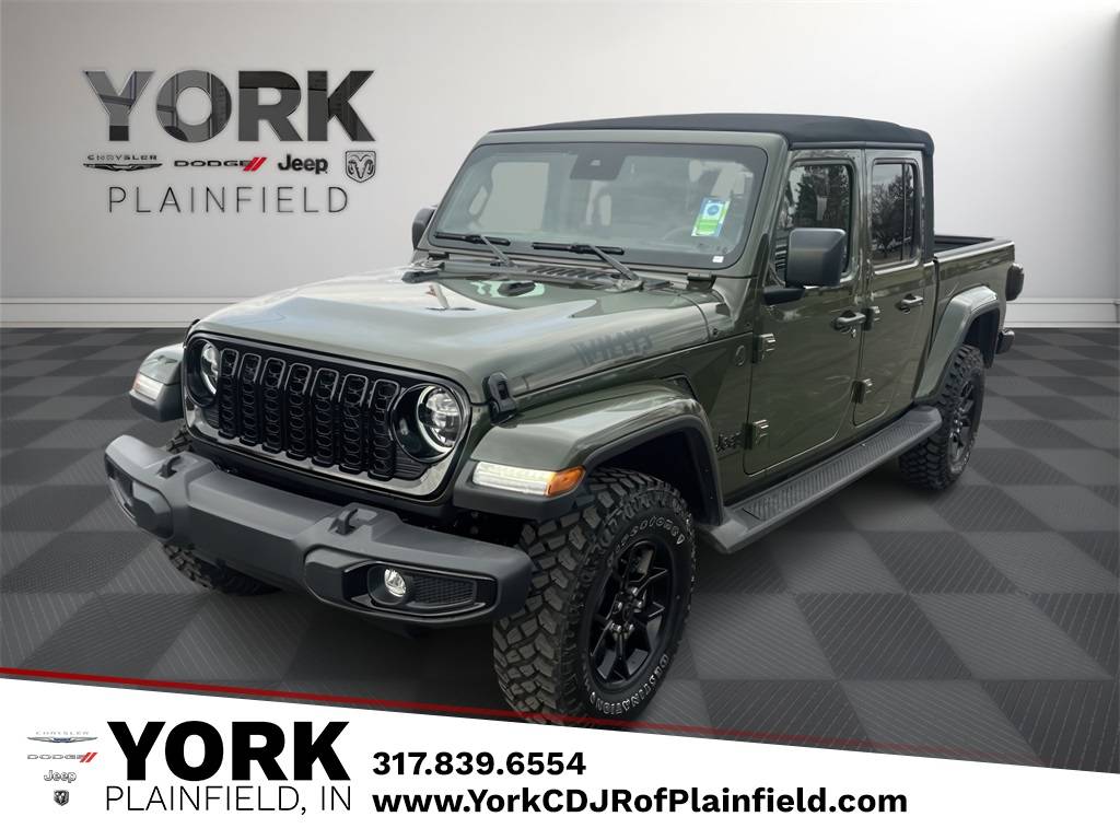 2024 Jeep Gladiator Willys — Pickup Truck — 1,616 mi — Plainfield, IN