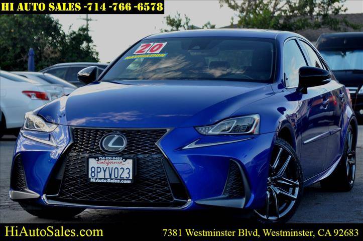 2020 Lexus IS 350 Base