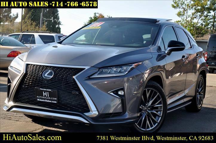 2017 Lexus RX RX 350 F Sport