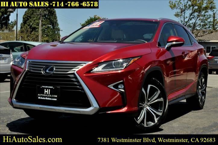 2017 Lexus RX RX 350 — SUV — 51,909 mi — Westminster, CA