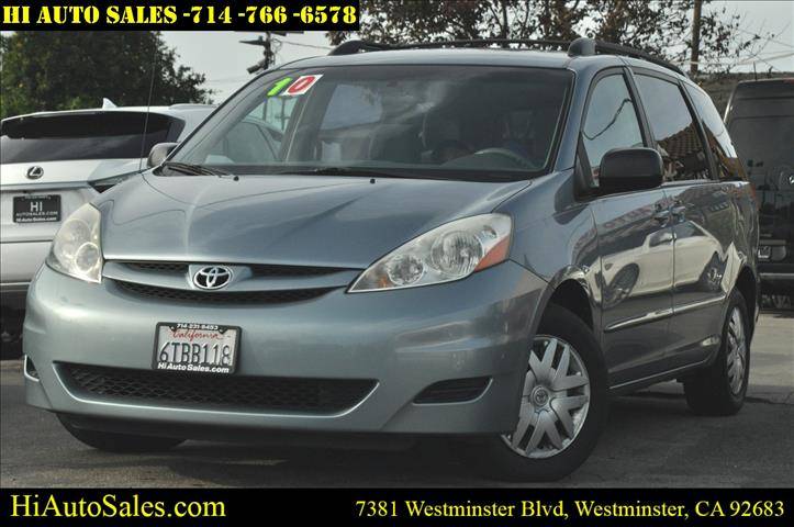 2010 Toyota Sienna CE — Minivan — 134,276 mi — Westminster, CA