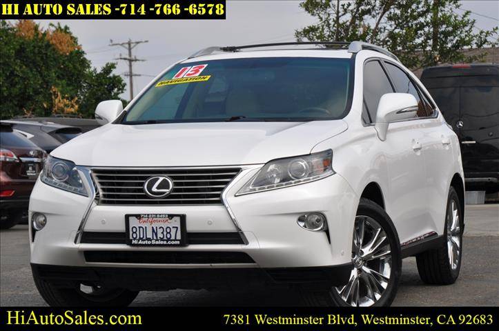 2013 Lexus RX RX 350 — SUV — 108,316 mi — Westminster, CA