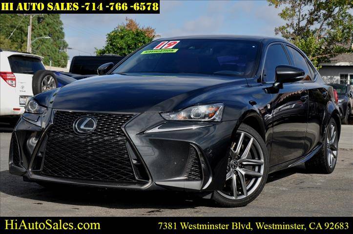 2019 Lexus IS IS 300 F Sport — Sedan — 77,149 mi — Westminster, CA