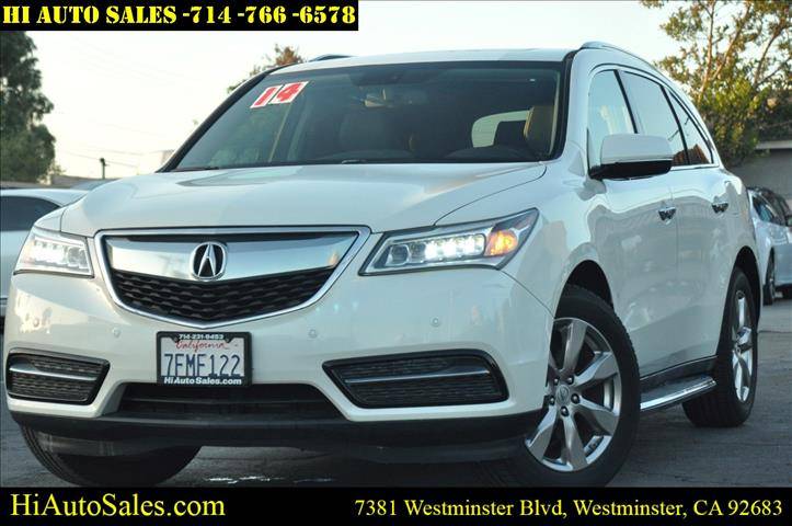 2014 Acura MDX Advance with Entertainment Package — SUV — 77,639 mi — Westminster, CA