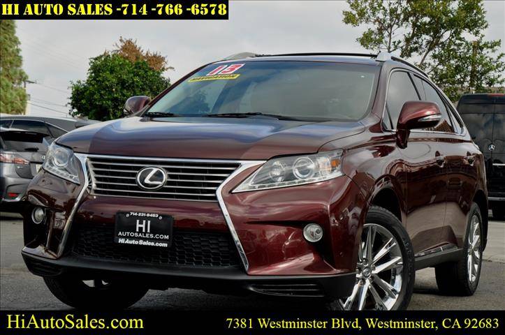 2013 Lexus RX RX 350 — SUV — 71,720 mi — Westminster, CA