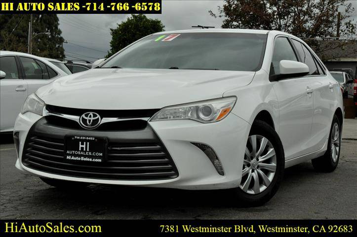 2017 Toyota Camry LE — Sedan — 130,800 mi — Westminster, CA