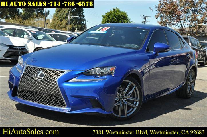 2016 Lexus IS IS 200t — Sedan — 82,860 mi — Westminster, CA