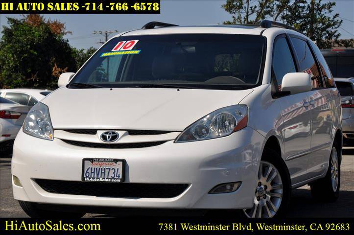 2010 Toyota Sienna XLE — Minivan — 99,387 mi — Westminster, CA