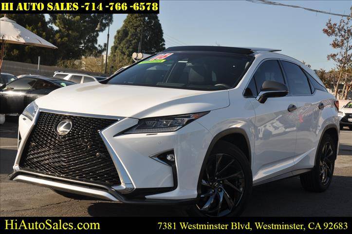2016 Lexus RX RX 350 F Sport