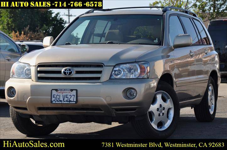 2004 Toyota Highlander Limited — SUV — 137,038 mi — Westminster, CA