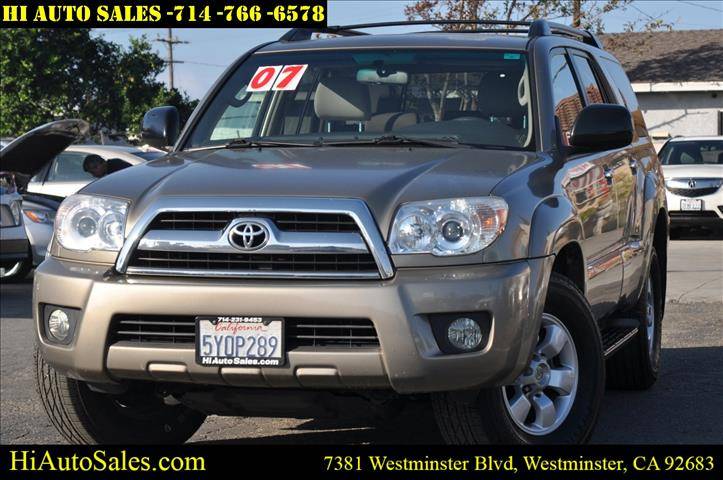 2007 Toyota 4Runner SR5 — SUV — 135,197 mi — Westminster, CA