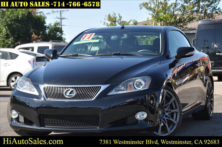 2011 Lexus IS IS 350C — Convertible — 133,016 mi — Westminster, CA