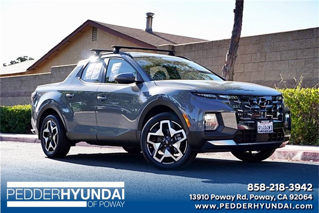 2022 Hyundai Santa Cruz Limited — Pickup Truck — 25,545 mi — Poway, CA