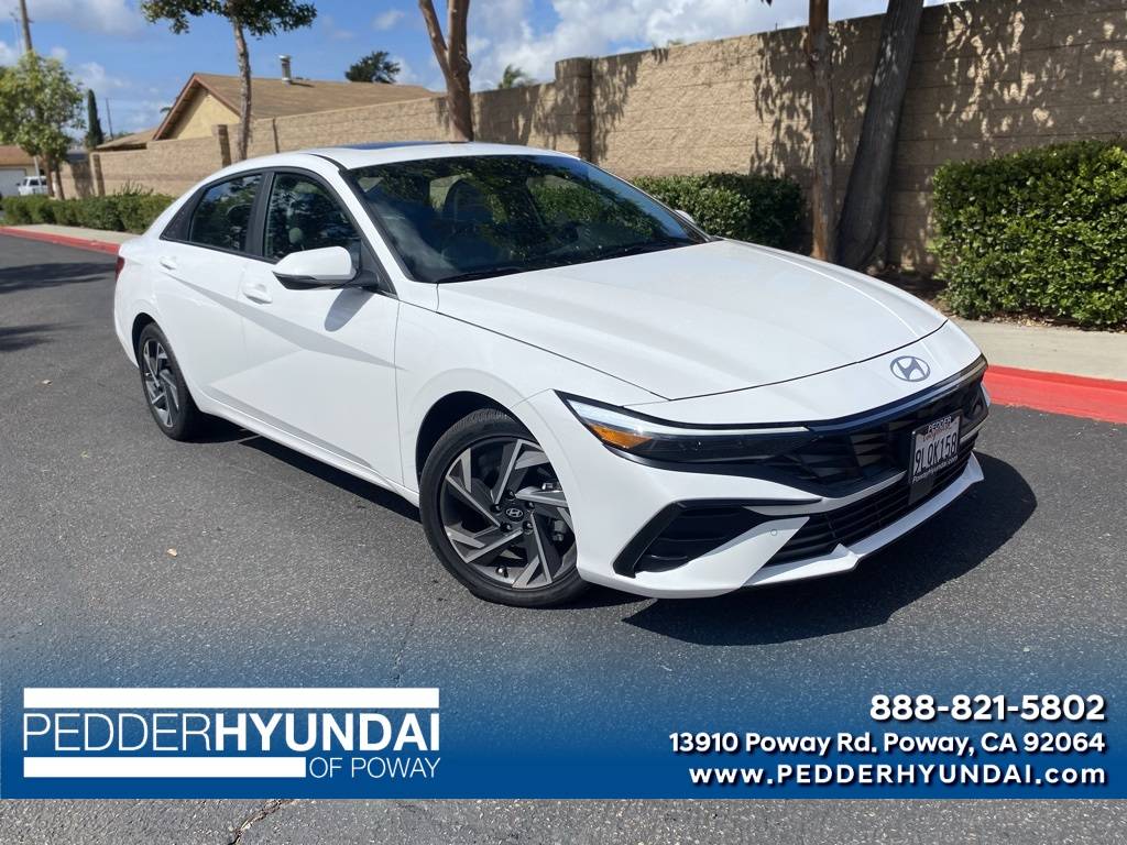 2024 Hyundai Elantra Hybrid Limited — Sedan — 7,833 mi — Poway, CA