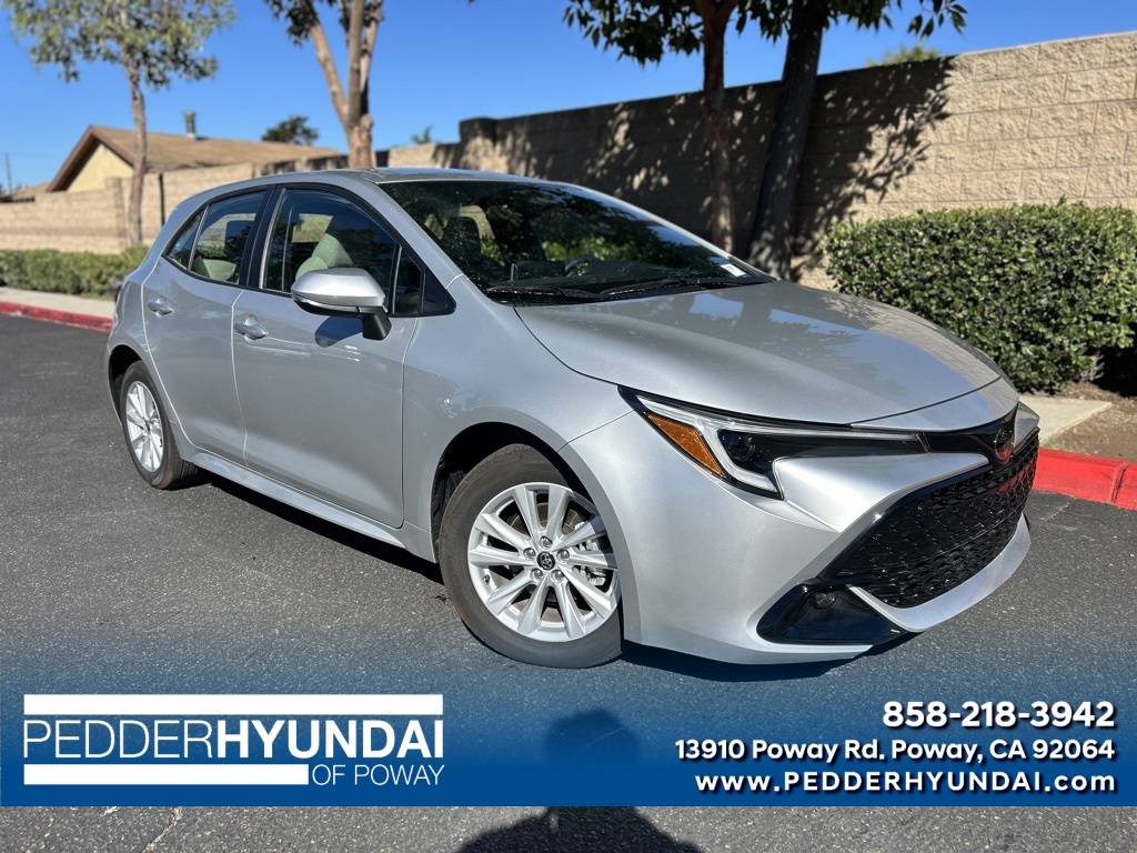 2025 Toyota Corolla Hatchback SE — Hatchback — 1,857 mi — Poway, CA