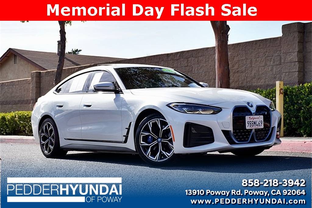 2022 BMW i4 eDrive40 — Sedan — 42,989 mi — Poway, CA