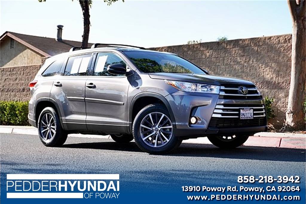 2019 Toyota Highlander XLE — SUV — 30,533 mi — Poway, CA