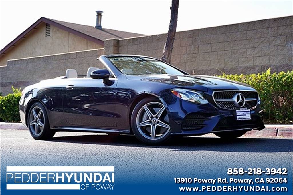 2020 Mercedes-Benz E-Class E 450 — Convertible — 31,612 mi — Poway, CA