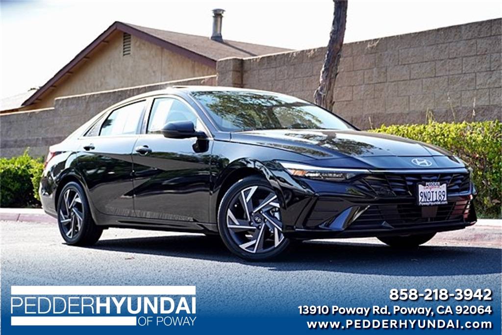 2025 Hyundai Elantra Hybrid Limited — Sedan — 5,343 mi — Poway, CA