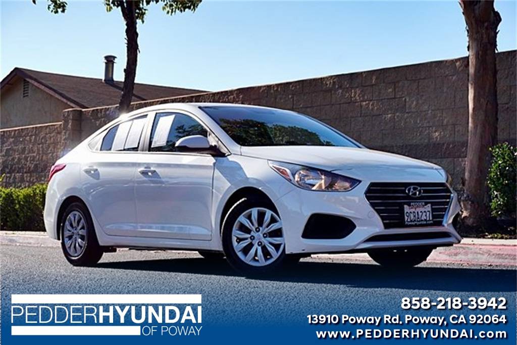 2022 Hyundai Accent SE — Sedan — 38,460 mi — Poway, CA