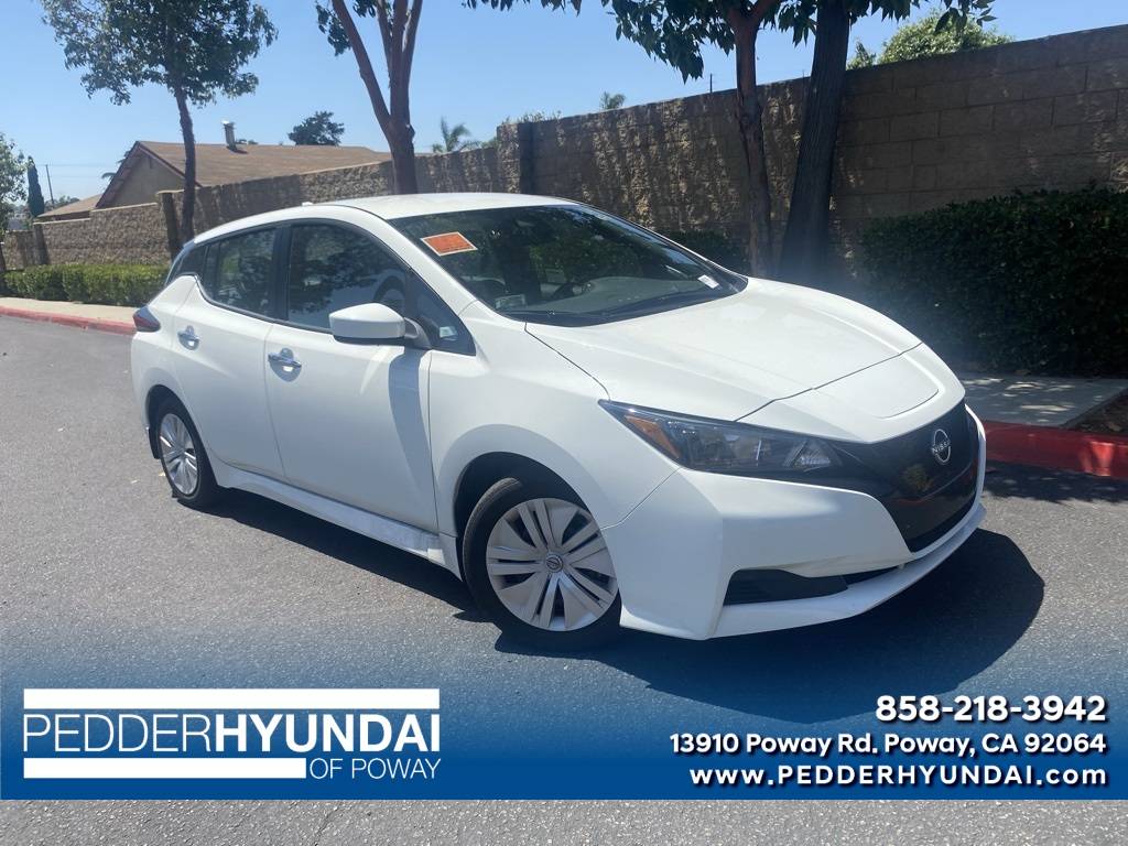 2023 Nissan LEAF S — Hatchback — 24,836 mi — Poway, CA