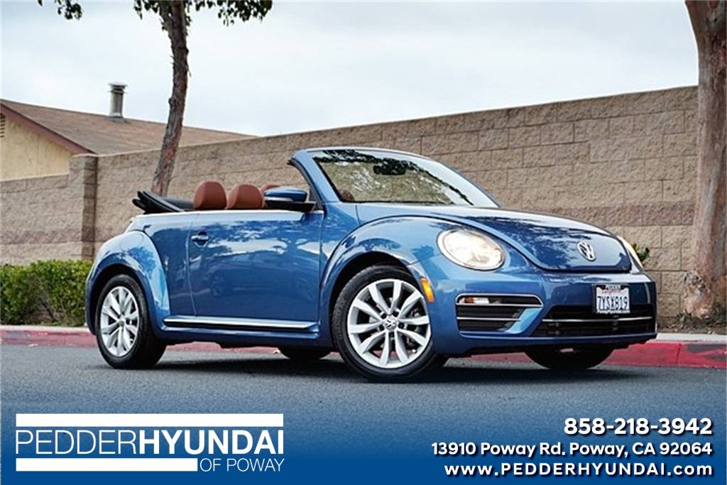 2017 Volkswagen Beetle 1.8T Classic — Convertible — 61,310 mi — Poway, CA