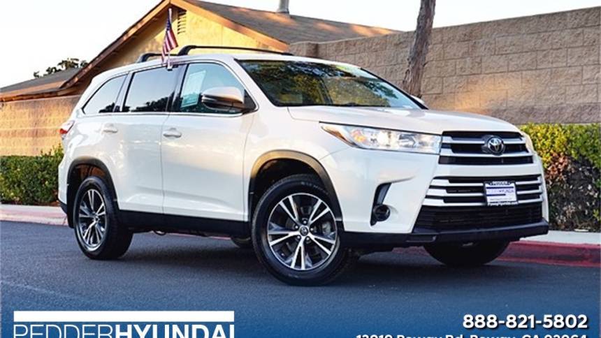 2019 Toyota Highlander LE V6 — SUV — 92,744 mi — Poway, CA