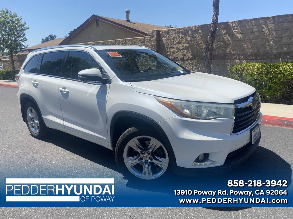 2015 Toyota Highlander Limited — SUV — 72,537 mi — Poway, CA