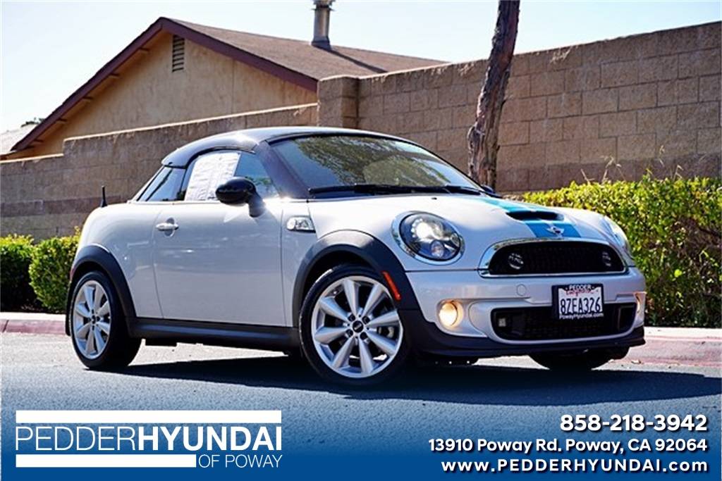 2013 MINI Cooper Coupe Cooper S — Coupe — 87,219 mi — Poway, CA