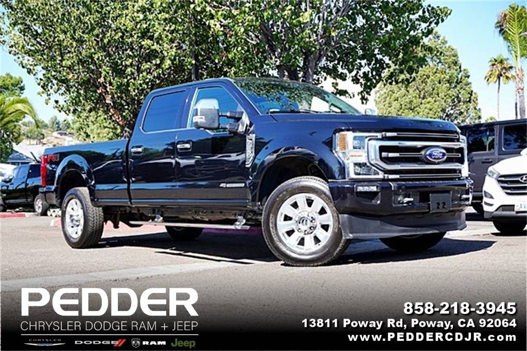 2021 Ford Super Duty F-350 Platinum — Pickup Truck — 32,053 mi — Poway, CA