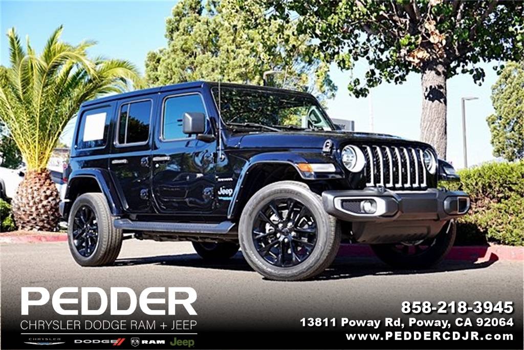 2021 Jeep Wrangler Sahara 4xe — SUV — 22,492 mi — Poway, CA