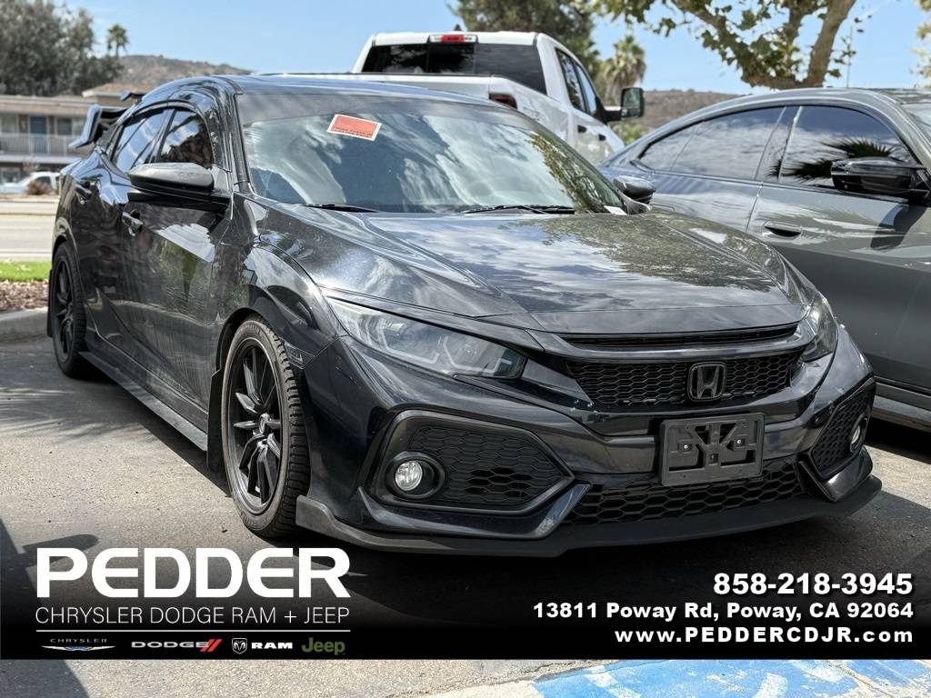 2017 Honda Civic EX — Hatchback — 60,755 mi — Poway, CA