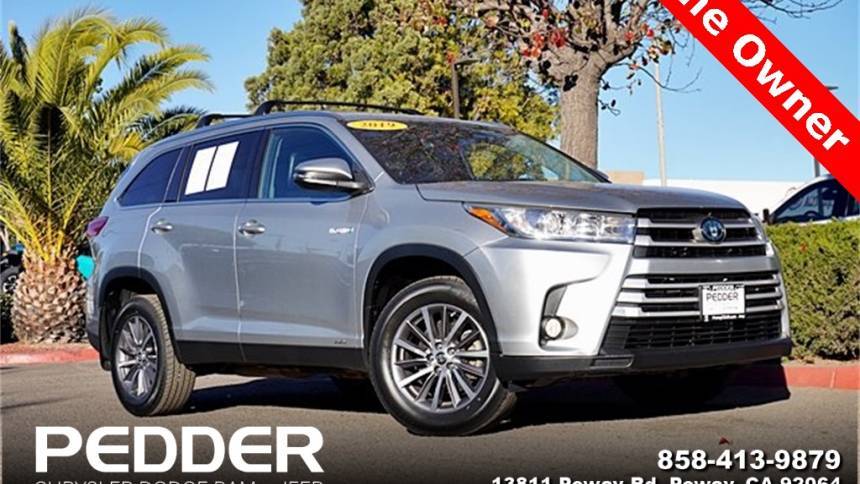 2019 Toyota Highlander Hybrid XLE — SUV — 63,723 mi — Poway, CA