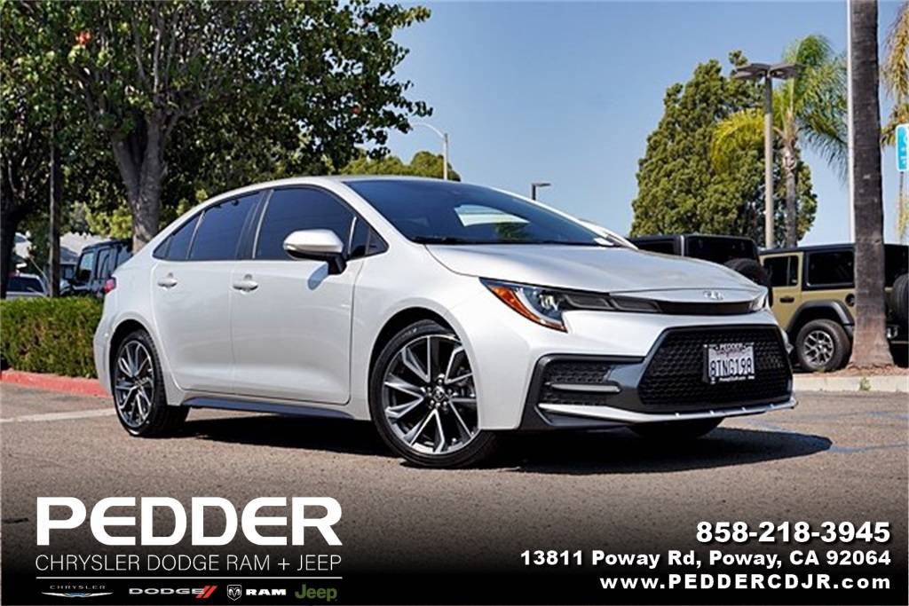 2020 Toyota Corolla SE — Sedan — 38,344 mi — Poway, CA