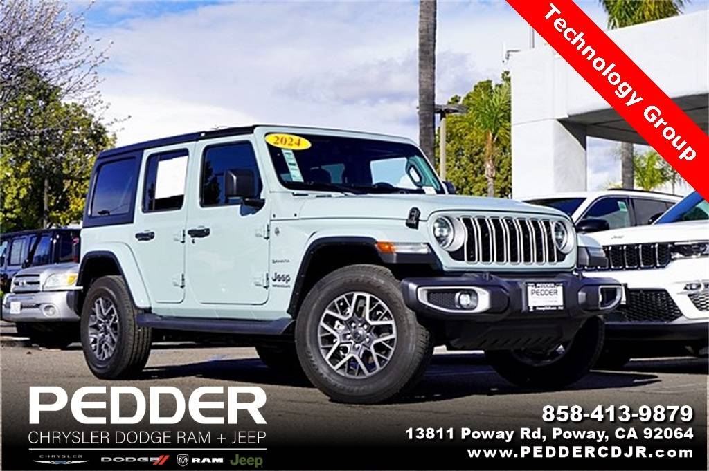 2024 Jeep Wrangler Sahara — SUV — 9,395 mi — Poway, CA