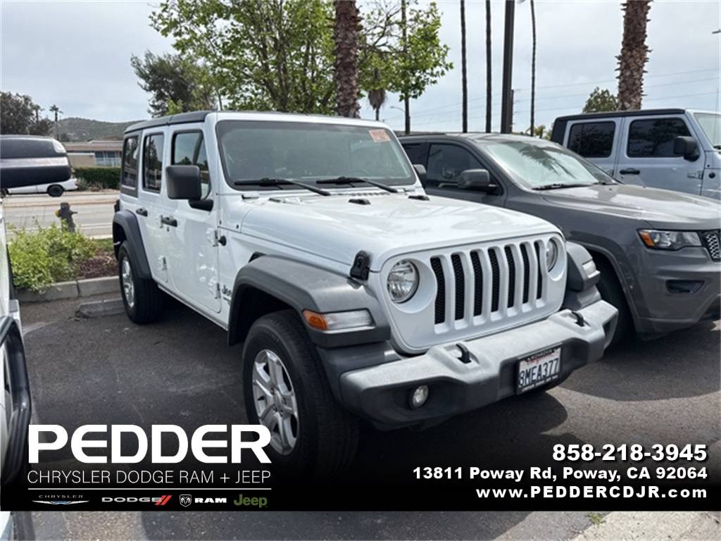 2019 Jeep Wrangler Sport S — SUV — 25,775 mi — Poway, CA