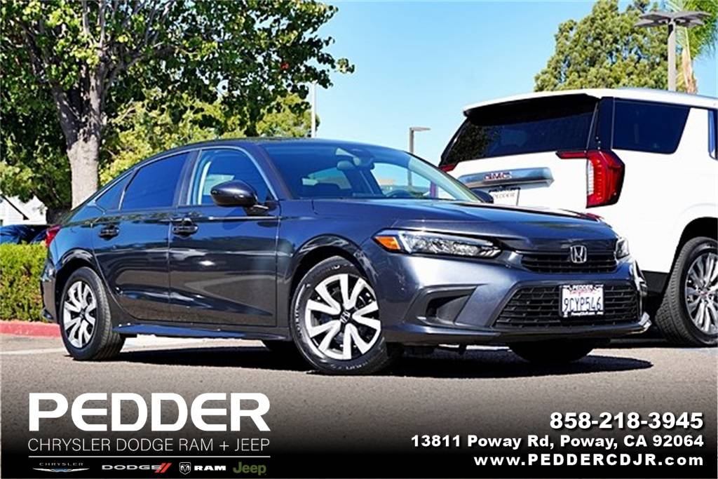2022 Honda Civic LX — Sedan — 54,411 mi — Poway, CA