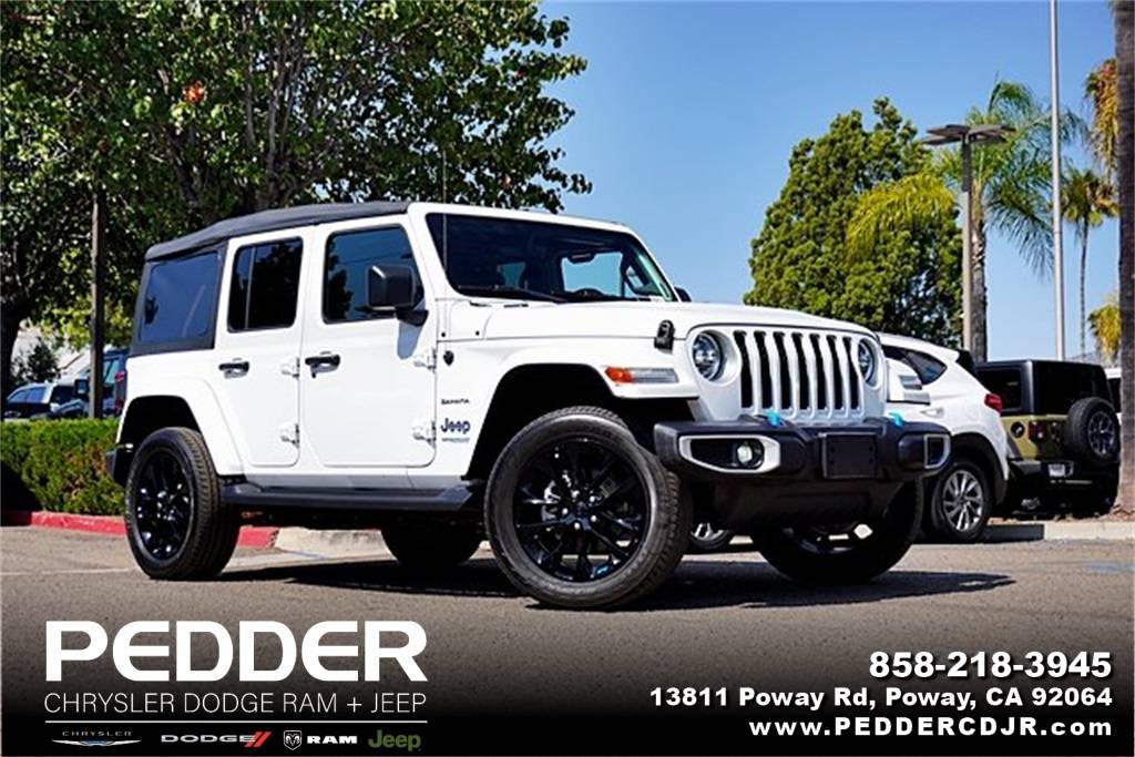 2022 Jeep Wrangler Sahara 4xe — SUV — 30,050 mi — Poway, CA