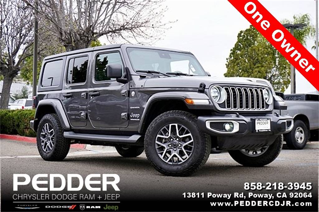 2024 Jeep Wrangler Sahara — SUV — 15,615 mi — Poway, CA