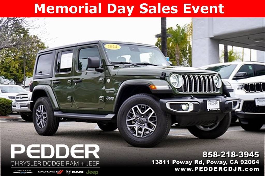 2024 Jeep Wrangler Sahara — SUV — 8,585 mi — Poway, CA