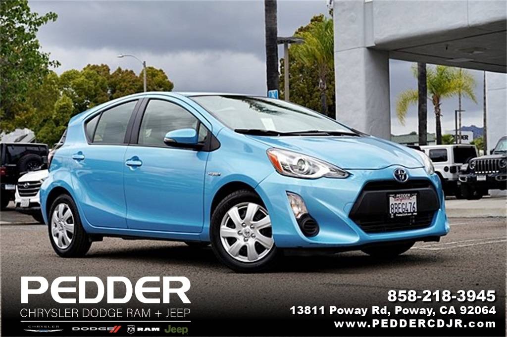 2015 Toyota Prius c One — Hatchback — 84,006 mi — Poway, CA