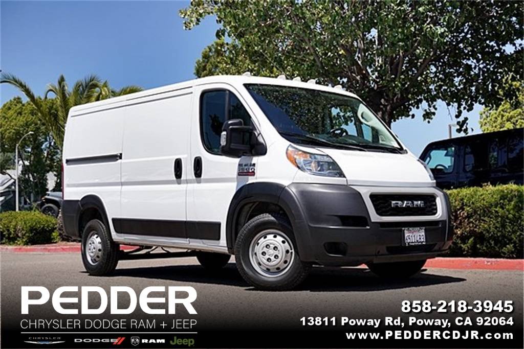 2020 Ram ProMaster Cargo Van 1500 — Cargo Van — 89,513 mi — Poway, CA