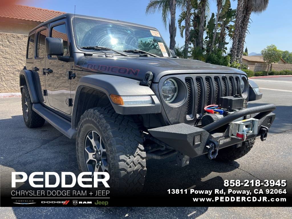 2019 Jeep Wrangler Rubicon — SUV — 40,042 mi — Poway, CA
