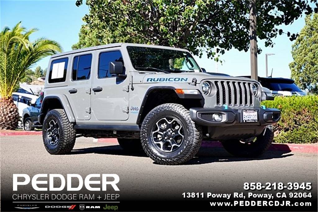 2021 Jeep Wrangler Rubicon 4xe — SUV — 40,667 mi — Poway, CA