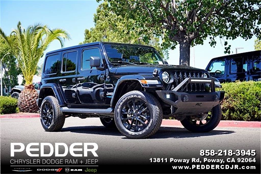 2021 Jeep Wrangler Sahara 4xe — SUV — 33,621 mi — Poway, CA